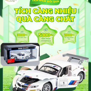 Mô Hình Xe BMW Z4 GT3 Tỉ Lệ 1:24