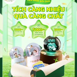 Quà tặng bạn trai- Đèn ngủ Decor
